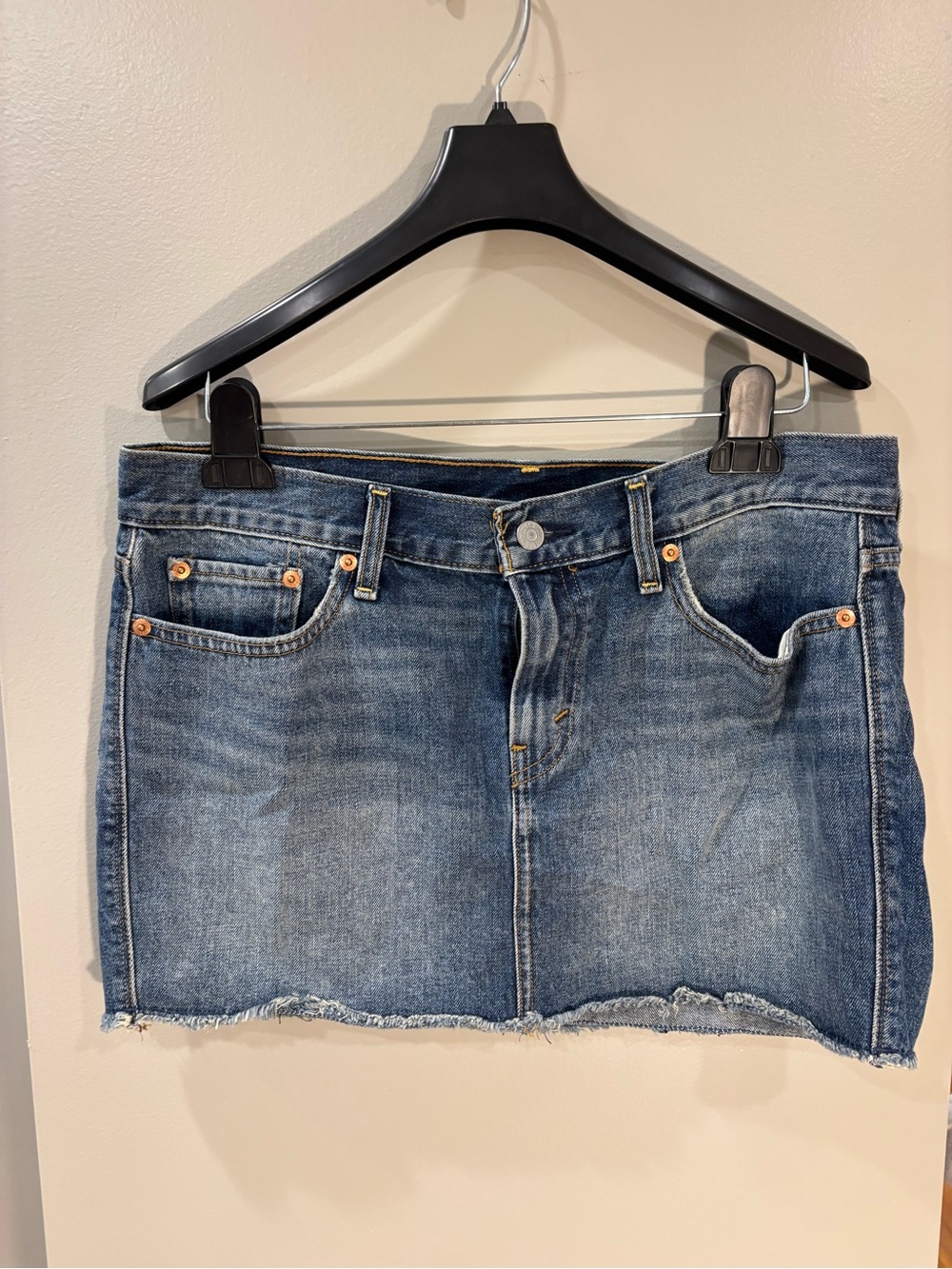 Levi Denim Mini Skirt